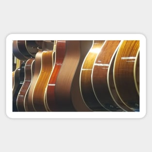 Acoustic Guitar Assortment 1 Sticker